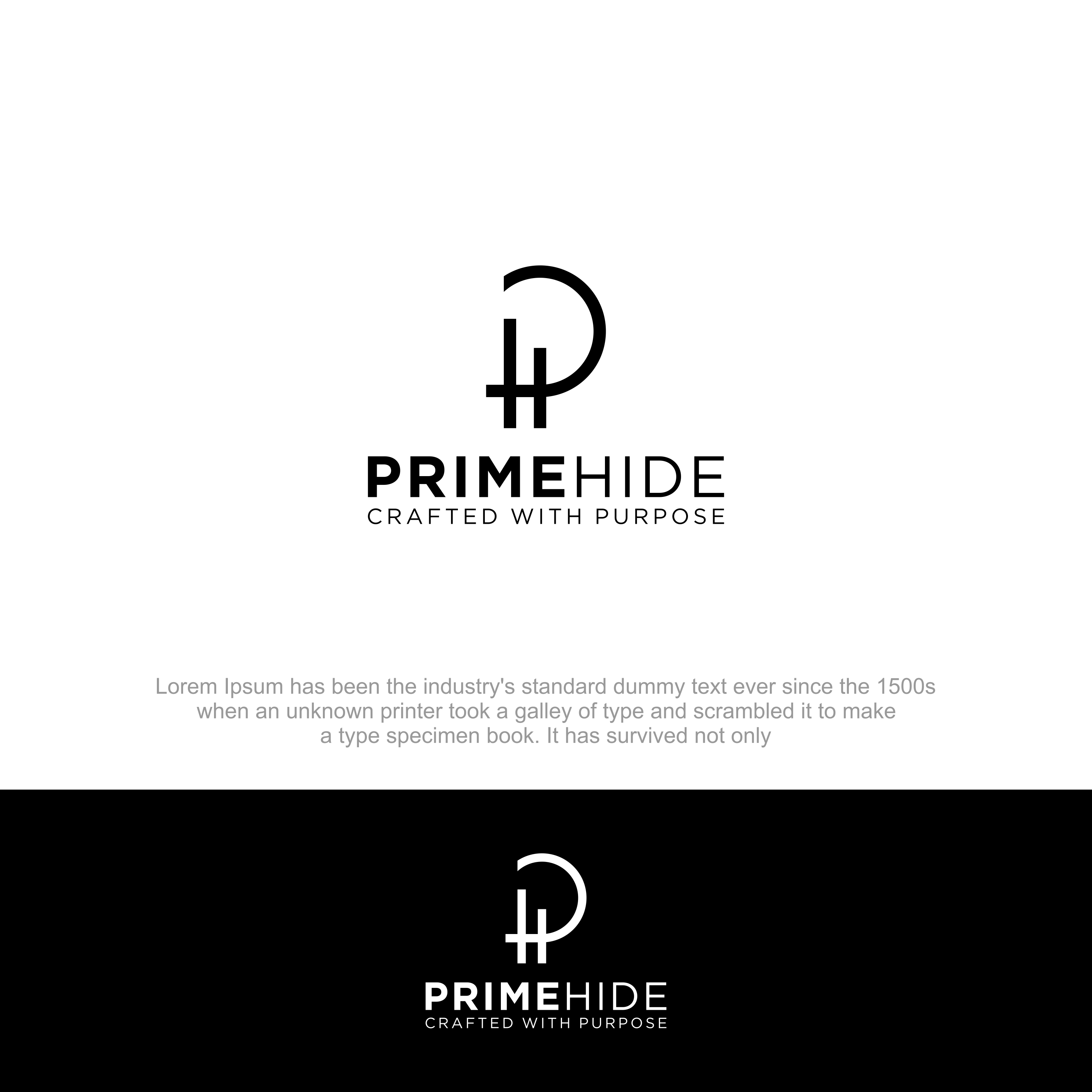 Logo-Design von Stone Black für Primehide | Design #37132528
