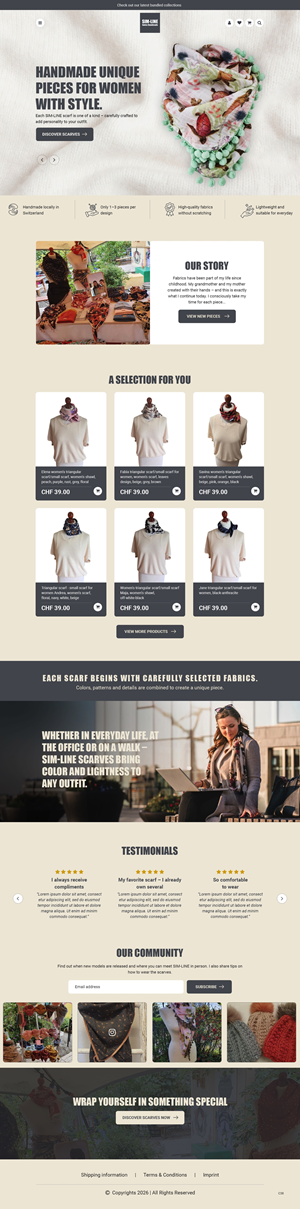 Diseño de Shopify por pb para este proyecto | Diseño: #37156820