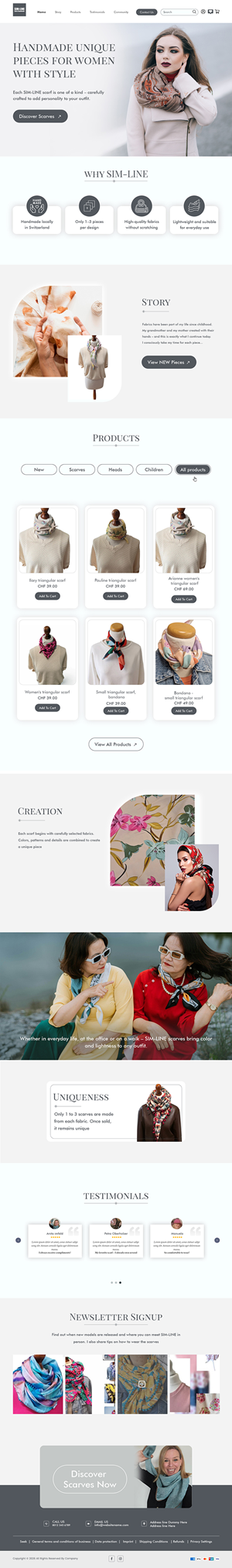 Shopify Design by Creations Box 2015 for this project | Design: #37248924