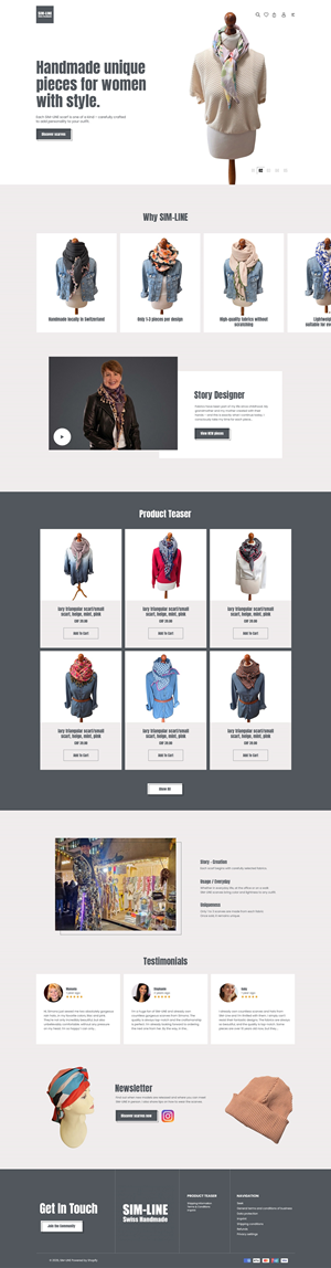 Diseño de Shopify por NZ Creatives para este proyecto | Diseño: #37146616