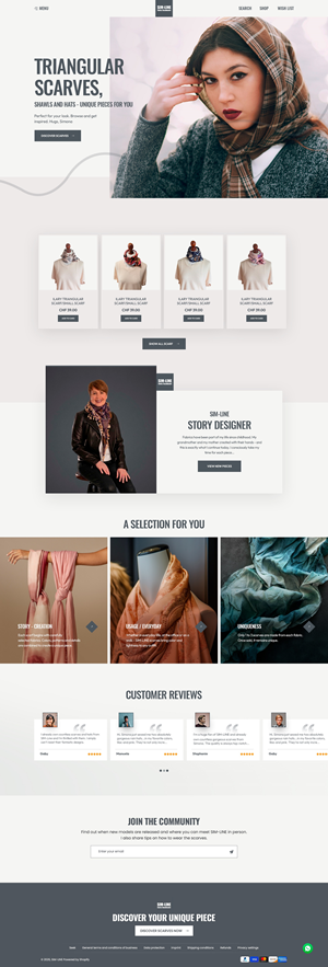 Diseño de Shopify por NZ Creatives para este proyecto | Diseño: #37146617