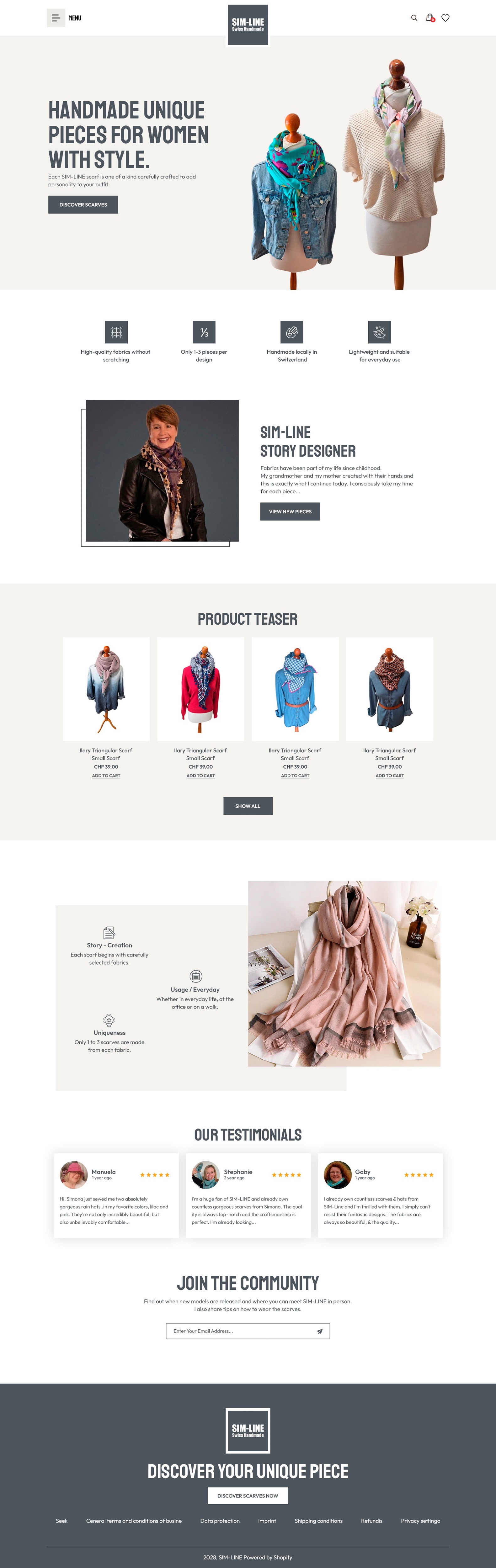 Diseño de Shopify por NZ Creatives para este proyecto | Diseño #37151226