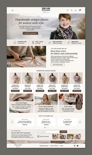 Diseño de Shopify por Titan Solbiz para este proyecto | Diseño: #37153553