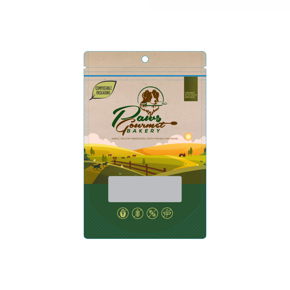 Packaging Design by Franabanana for Paws Gourmet Bakery | Design #37169569