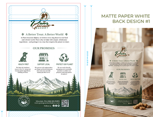 Design Emballage par MDesigns ™ pour Paws Gourmet Bakery | Design : #37179273