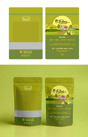 Design Emballage par DipeshLama pour Paws Gourmet Bakery | Design : #37163747