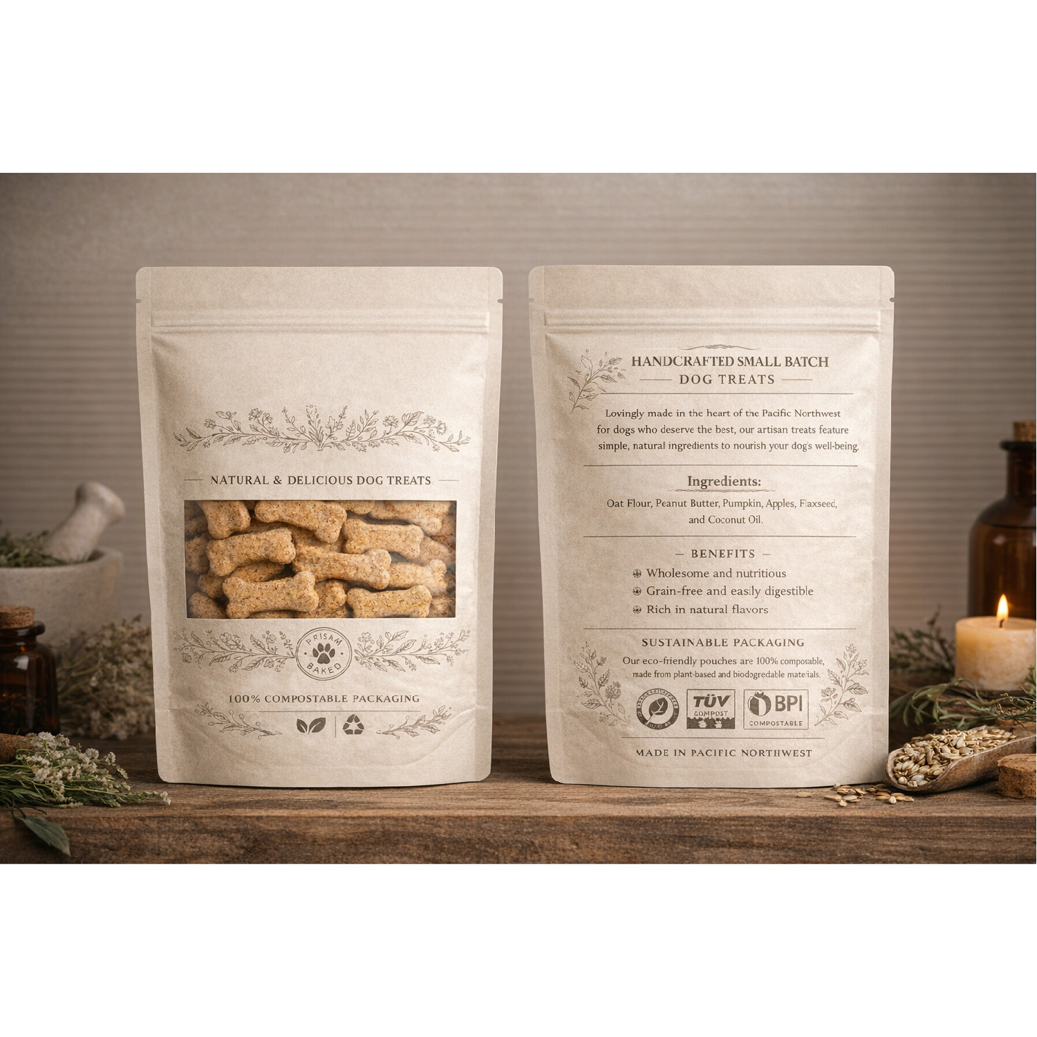 Design Emballage par ErrAr pour Paws Gourmet Bakery | Design #37139544