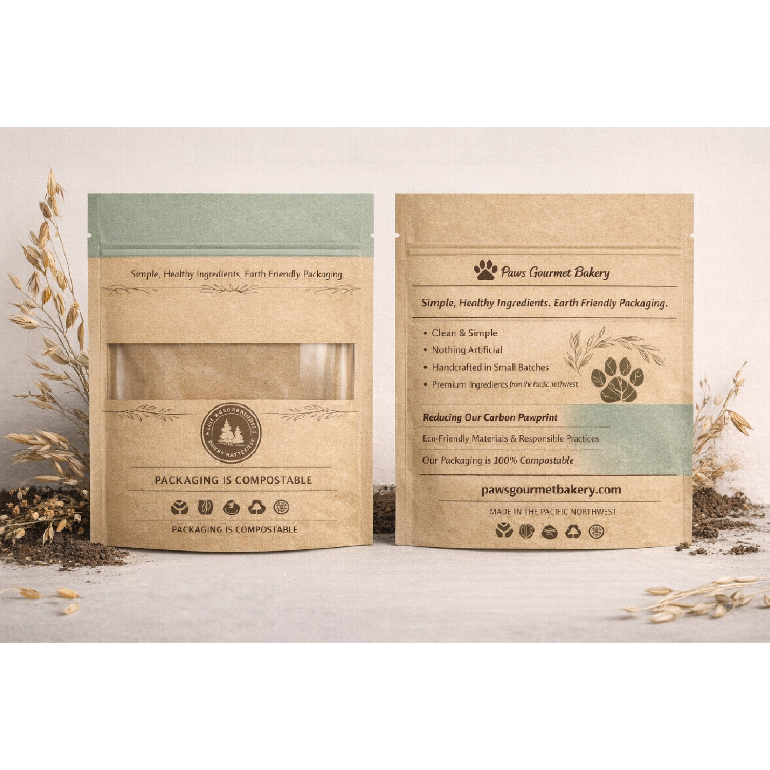 Design Emballage par ErrAr pour Paws Gourmet Bakery | Design #37139545