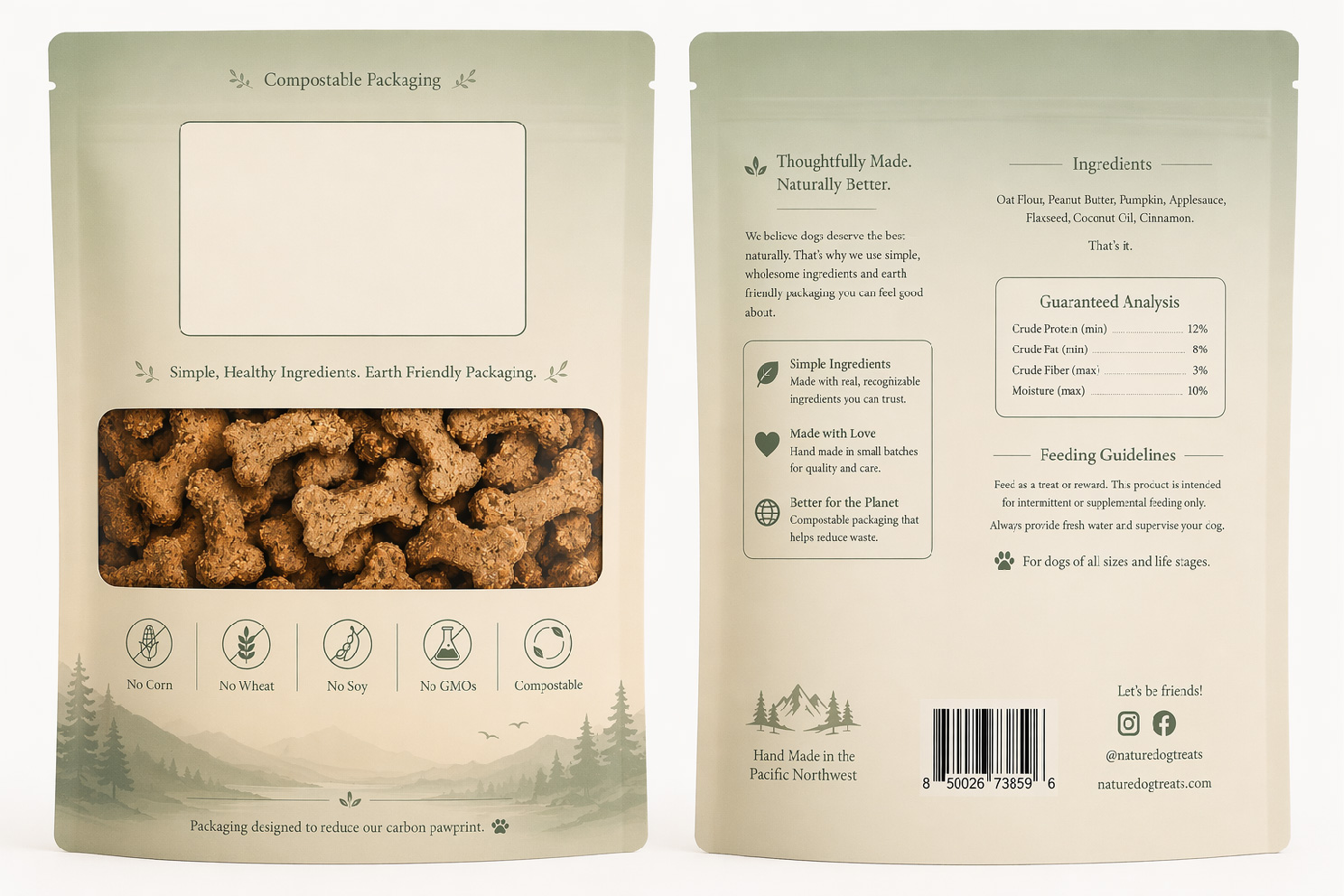 Design Emballage par ErrAr pour Paws Gourmet Bakery | Design #37159038