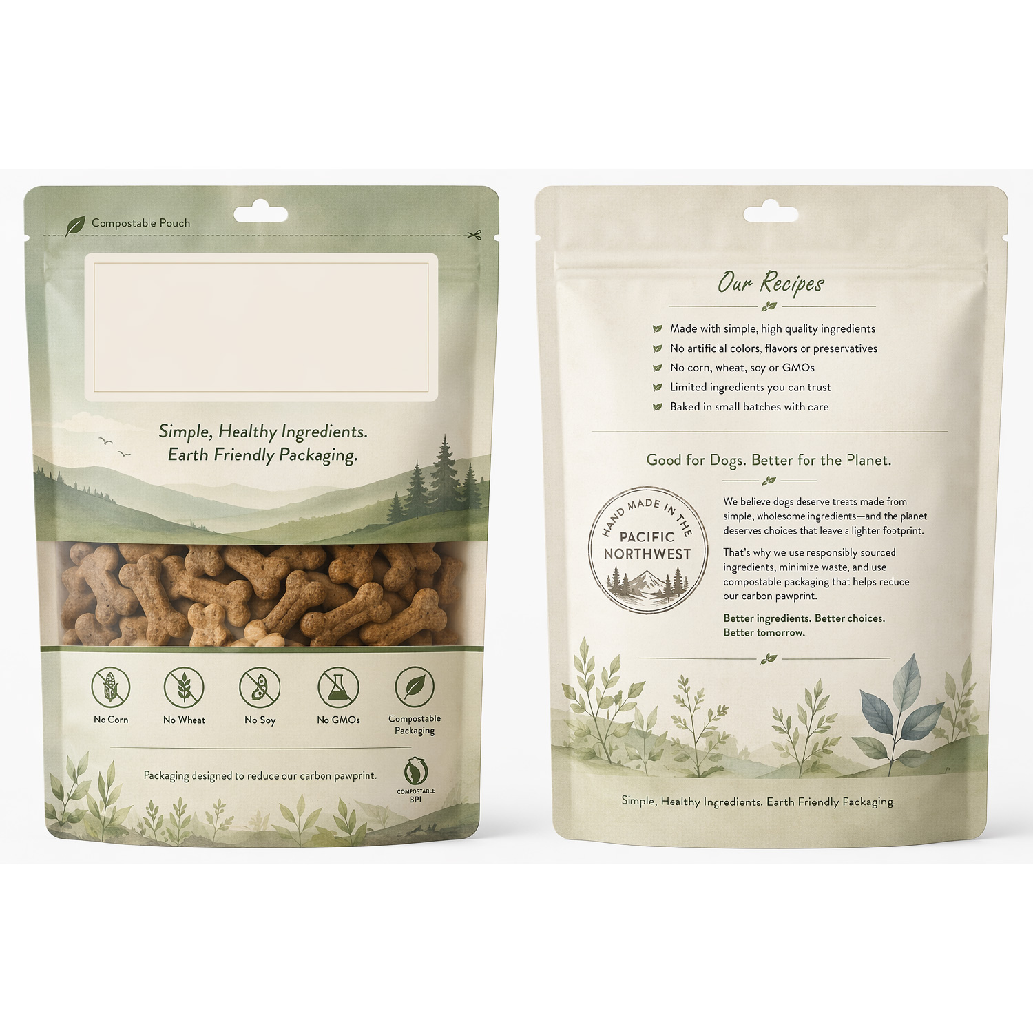 Design Emballage par ErrAr pour Paws Gourmet Bakery | Design #37159115