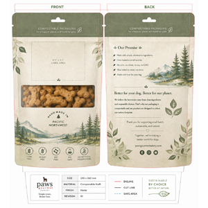 Design Emballage par ErrAr pour Paws Gourmet Bakery | Design : #37165770