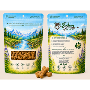 Design Emballage par ErrAr pour Paws Gourmet Bakery | Design : #37190274