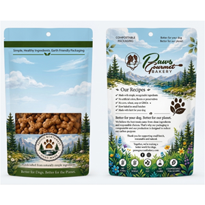 Design Emballage par ErrAr pour Paws Gourmet Bakery | Design : #37191710