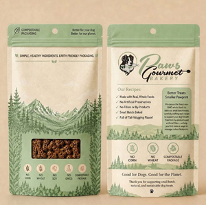 Design Emballage par ErrAr pour Paws Gourmet Bakery | Design : #37195217