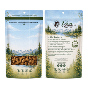 Packaging Design by ErrAr for Paws Gourmet Bakery | Design: #37221595