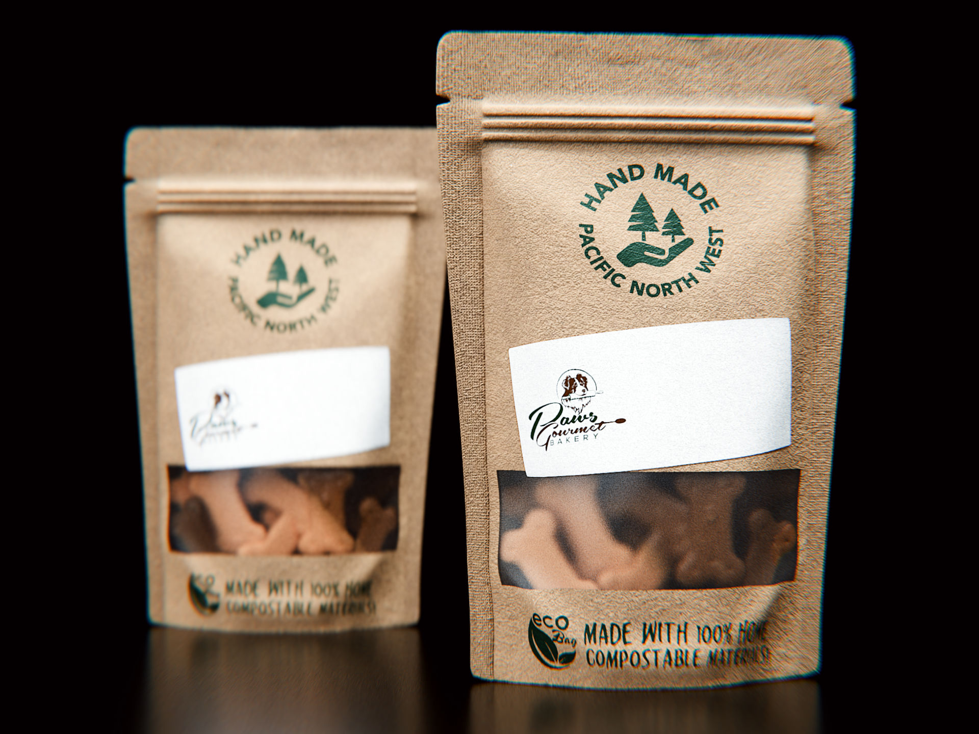 Design Emballage par TM Kreatif pour Paws Gourmet Bakery | Design #37166616