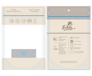 Design Emballage par Lezette_G pour Paws Gourmet Bakery | Design : #37165590
