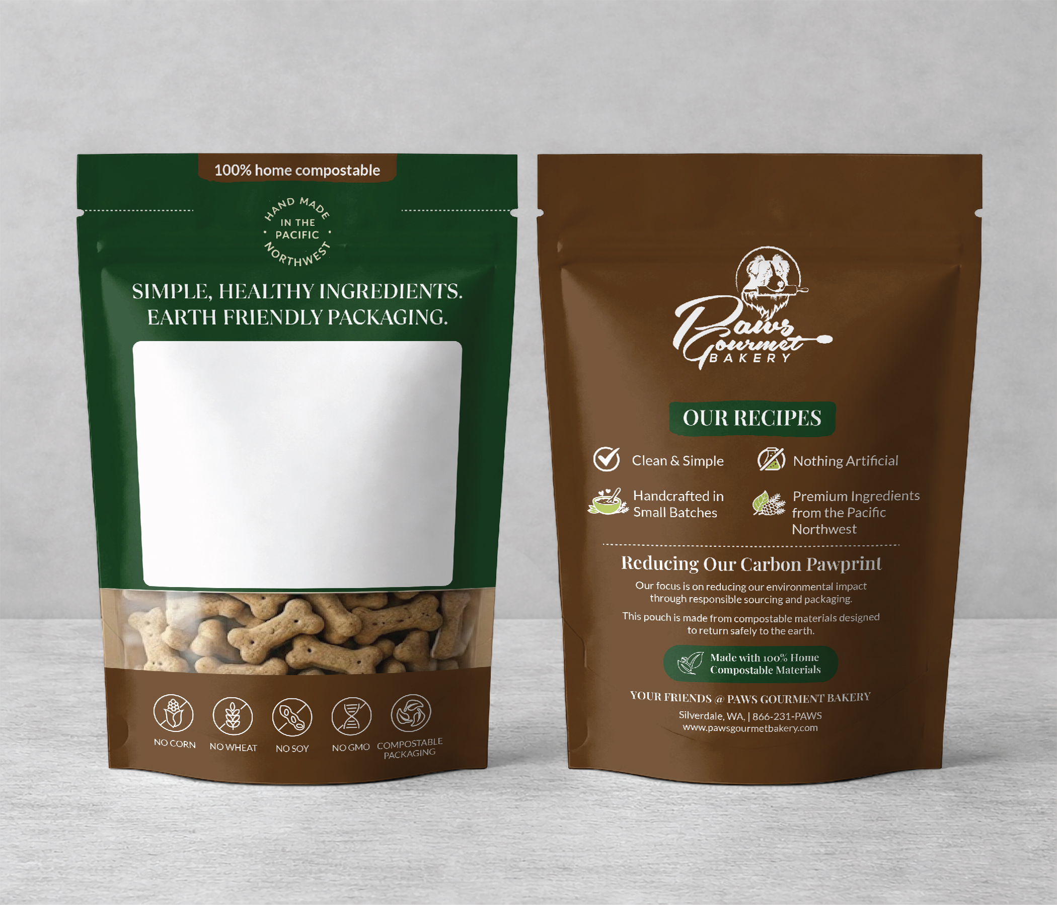 Design Emballage par Abdulmumin Imam pour Paws Gourmet Bakery | Design #37164196