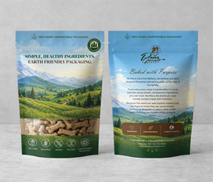 Packaging Design by Abdulmumin Imam for Paws Gourmet Bakery | Design: #37193732