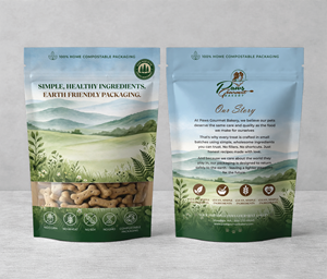 Packaging Design by Abdulmumin Imam for Paws Gourmet Bakery | Design: #37193733
