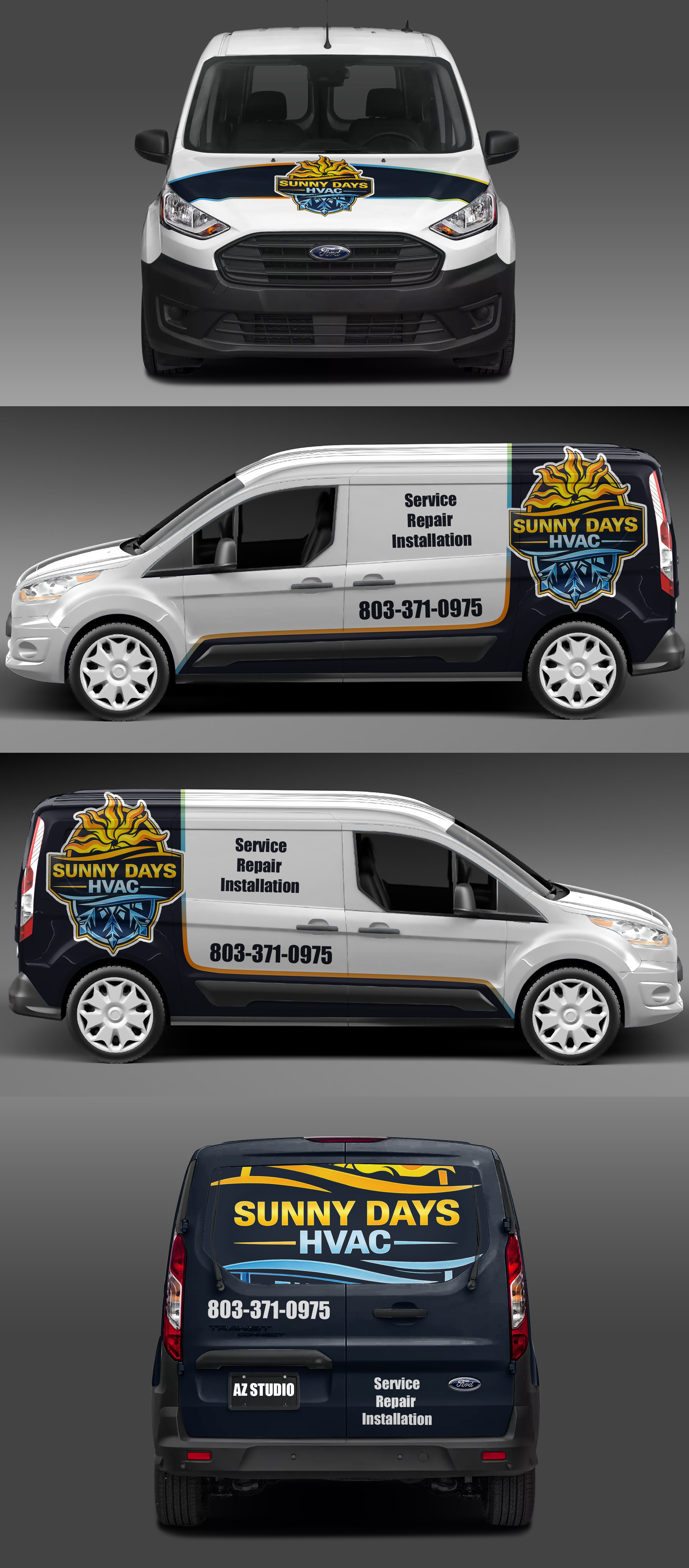 Diseño de Rotulación de Vehículo por AZ_Studio para este proyecto | Diseño #37145397