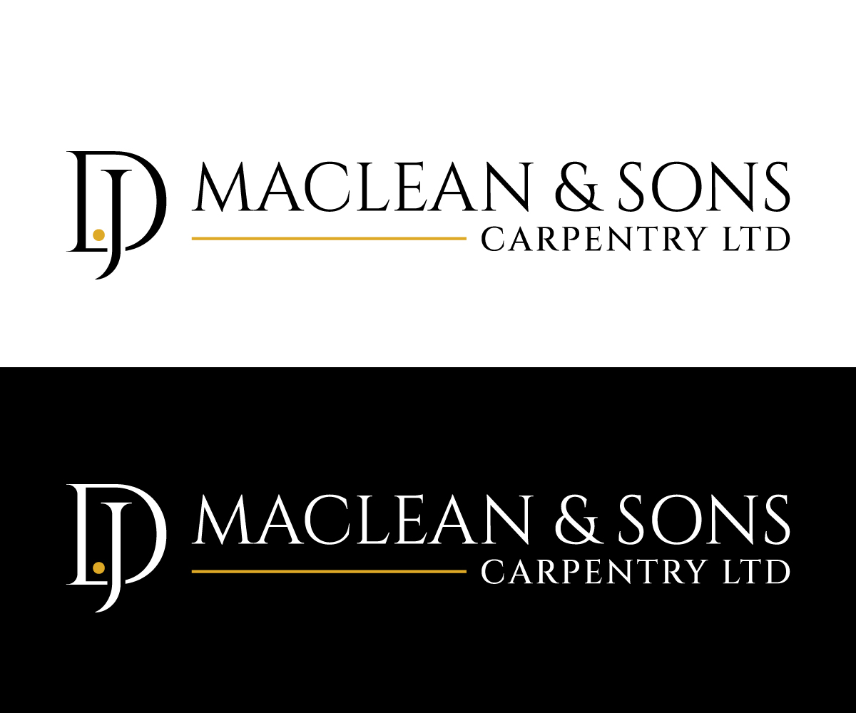 Logo Design by Adi Graphics for D.J MacLean & Sons Carpentry Ltd. | Design #37141959