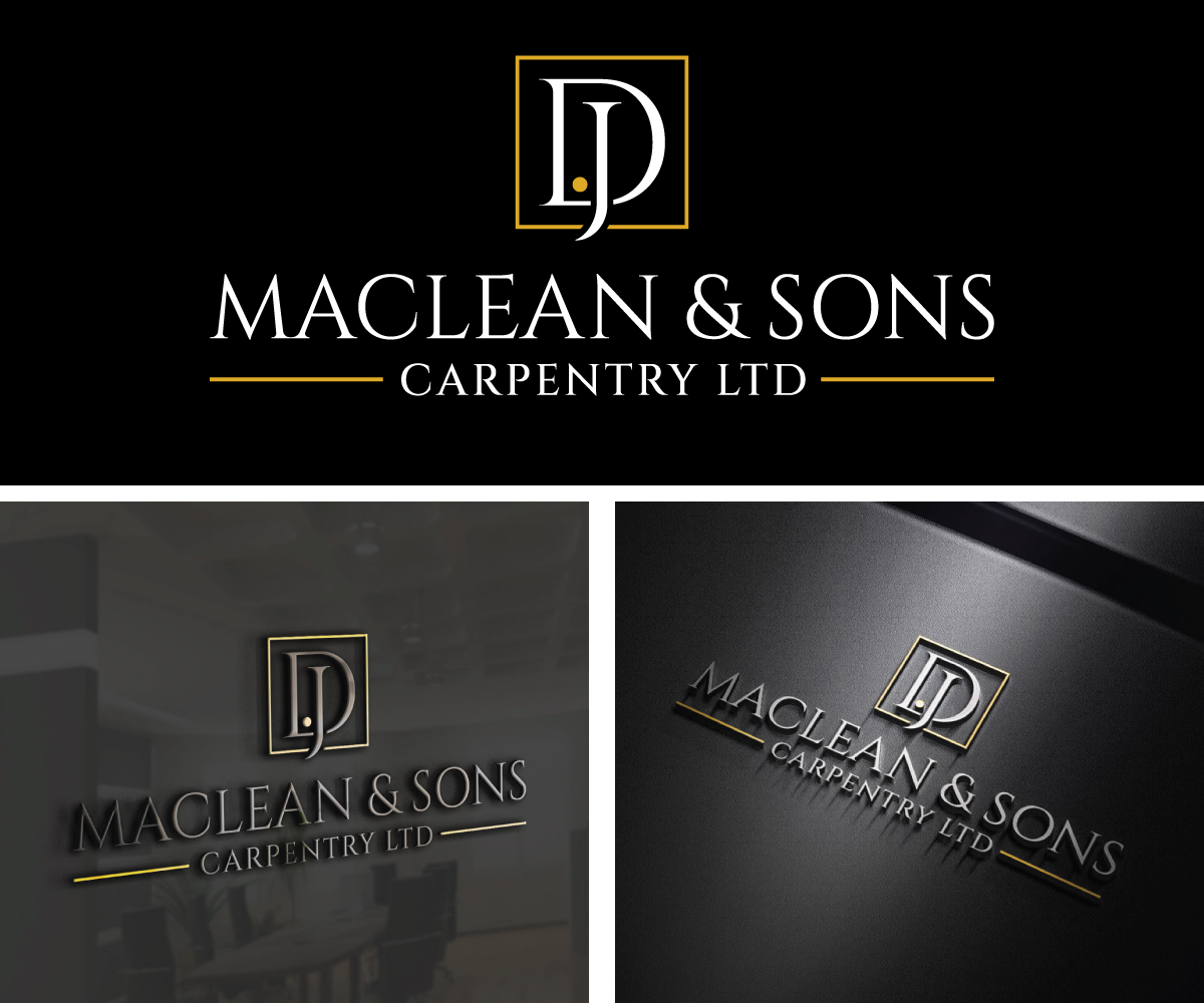 Logo Design by Adi Graphics for D.J MacLean & Sons Carpentry Ltd. | Design #37141960