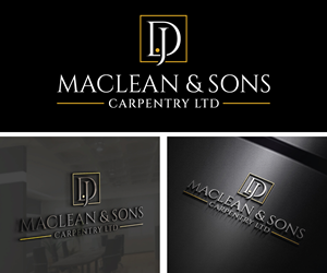 Logo Design by Adi Graphics for D.J MacLean & Sons Carpentry Ltd. | Design: #37141960