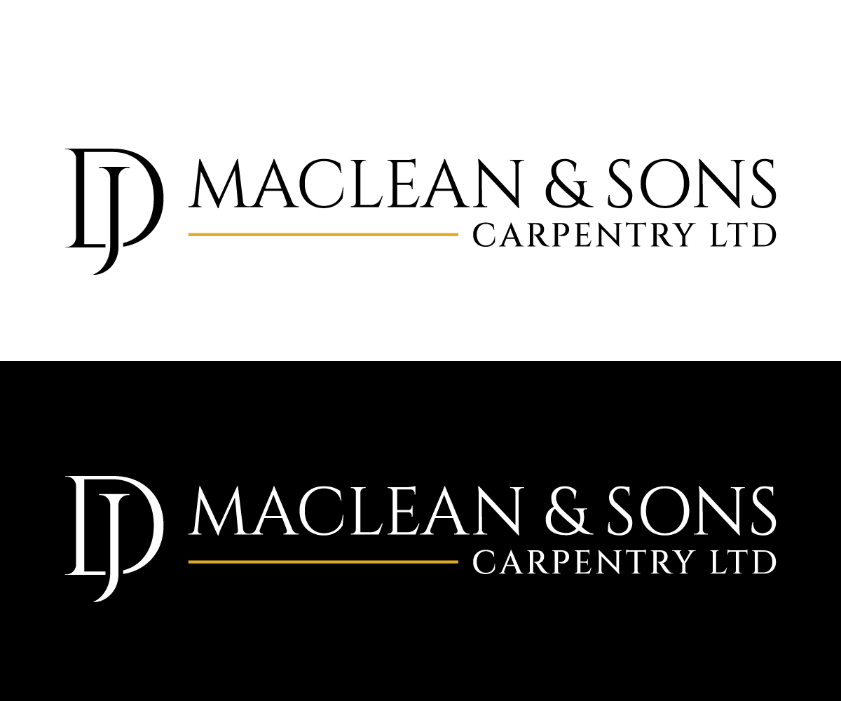 Logo Design by Adi Graphics for D.J MacLean & Sons Carpentry Ltd. | Design #37142541