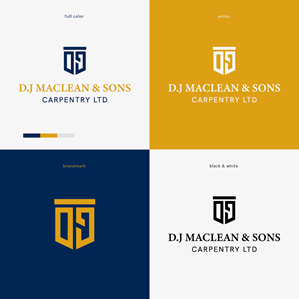 Design de Logo par Lammy pour D.J MacLean & Sons Carpentry Ltd. | Design #37154730