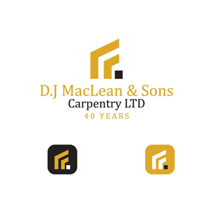 Logo Design by Design_tamim for D.J MacLean & Sons Carpentry Ltd. | Design: #37142129