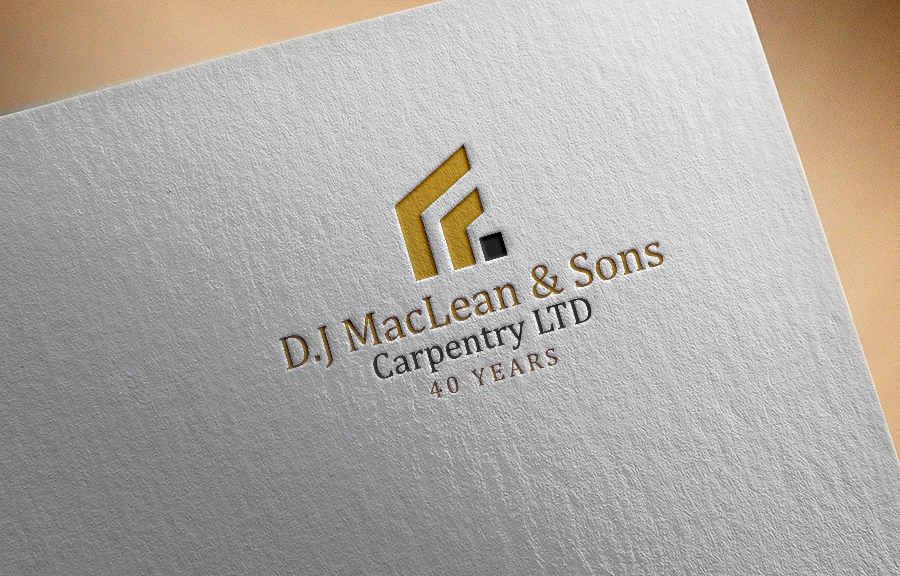 Logo Design by Design_tamim for D.J MacLean & Sons Carpentry Ltd. | Design #37142130