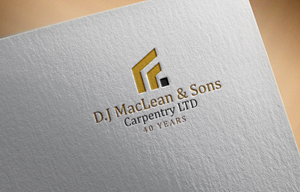 Logo Design by Design_tamim for D.J MacLean & Sons Carpentry Ltd. | Design: #37142130