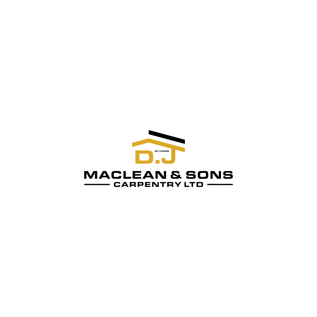 Design de Logo par Kaze56 pour D.J MacLean & Sons Carpentry Ltd. | Design #37153418