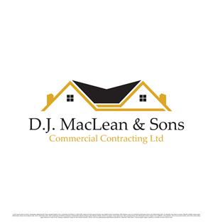 Logo Design by saesean for D.J MacLean & Sons Carpentry Ltd. | Design: #37145775