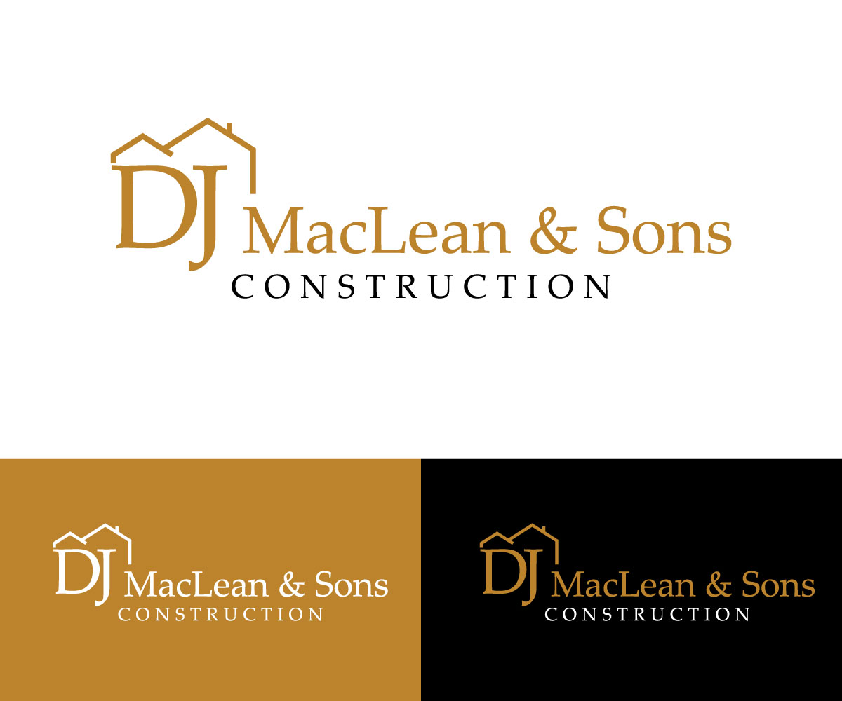 Logo Design by RaKu 2 for D.J MacLean & Sons Carpentry Ltd. | Design #37156362