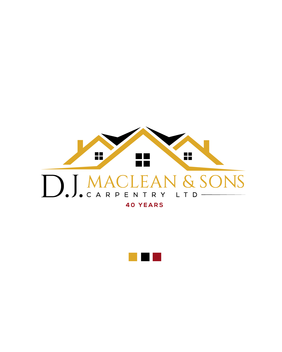 Logo Design by LogoArtisan for D.J MacLean & Sons Carpentry Ltd. | Design #37141144