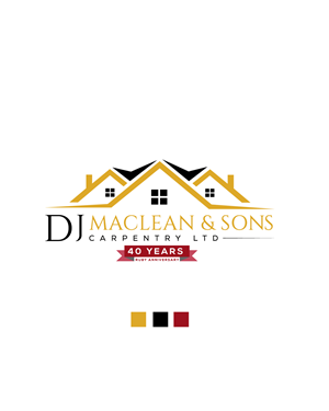 Logo Design by LogoArtisan for D.J MacLean & Sons Carpentry Ltd. | Design: #37143355