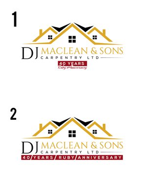 Logo Design by LogoArtisan for D.J MacLean & Sons Carpentry Ltd. | Design: #37143357