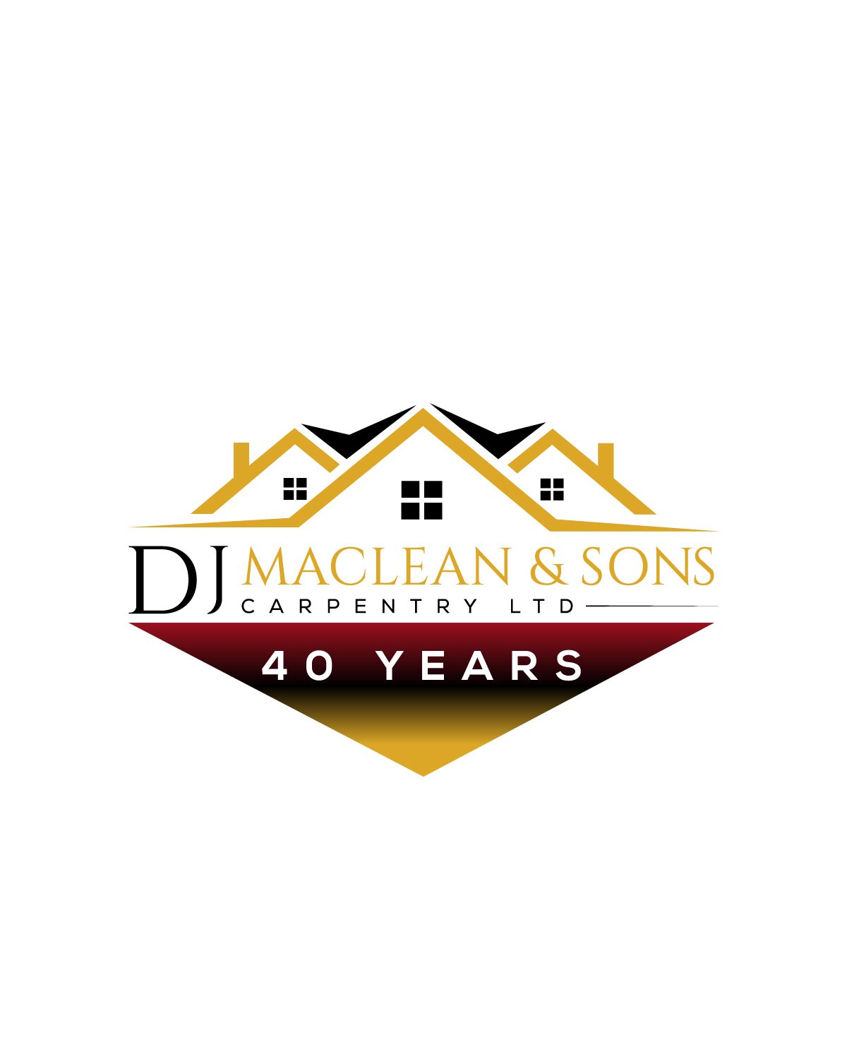 Logo Design by LogoArtisan for D.J MacLean & Sons Carpentry Ltd. | Design #37144963