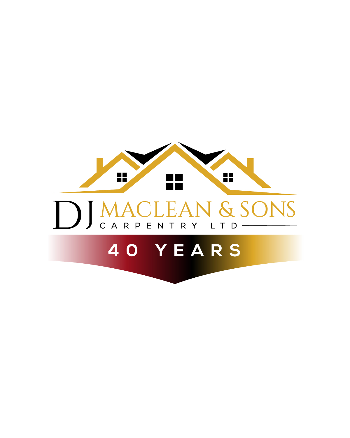 Logo Design by LogoArtisan for D.J MacLean & Sons Carpentry Ltd. | Design #37145042