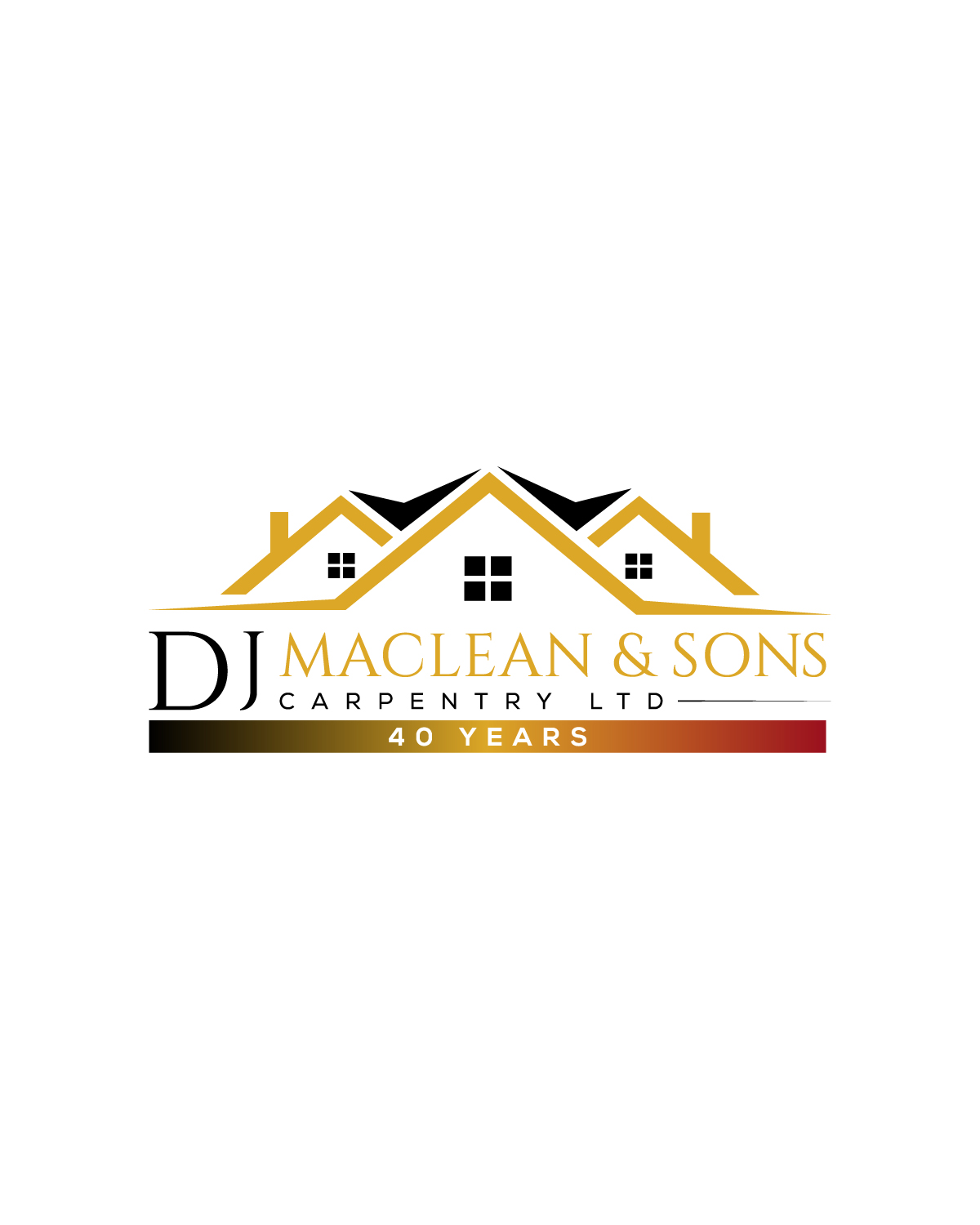 Logo Design by LogoArtisan for D.J MacLean & Sons Carpentry Ltd. | Design #37146997