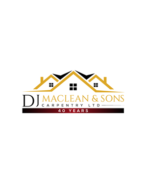 Logo Design by LogoArtisan for D.J MacLean & Sons Carpentry Ltd. | Design: #37147771