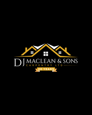 Logo Design by LogoArtisan for D.J MacLean & Sons Carpentry Ltd. | Design: #37154956
