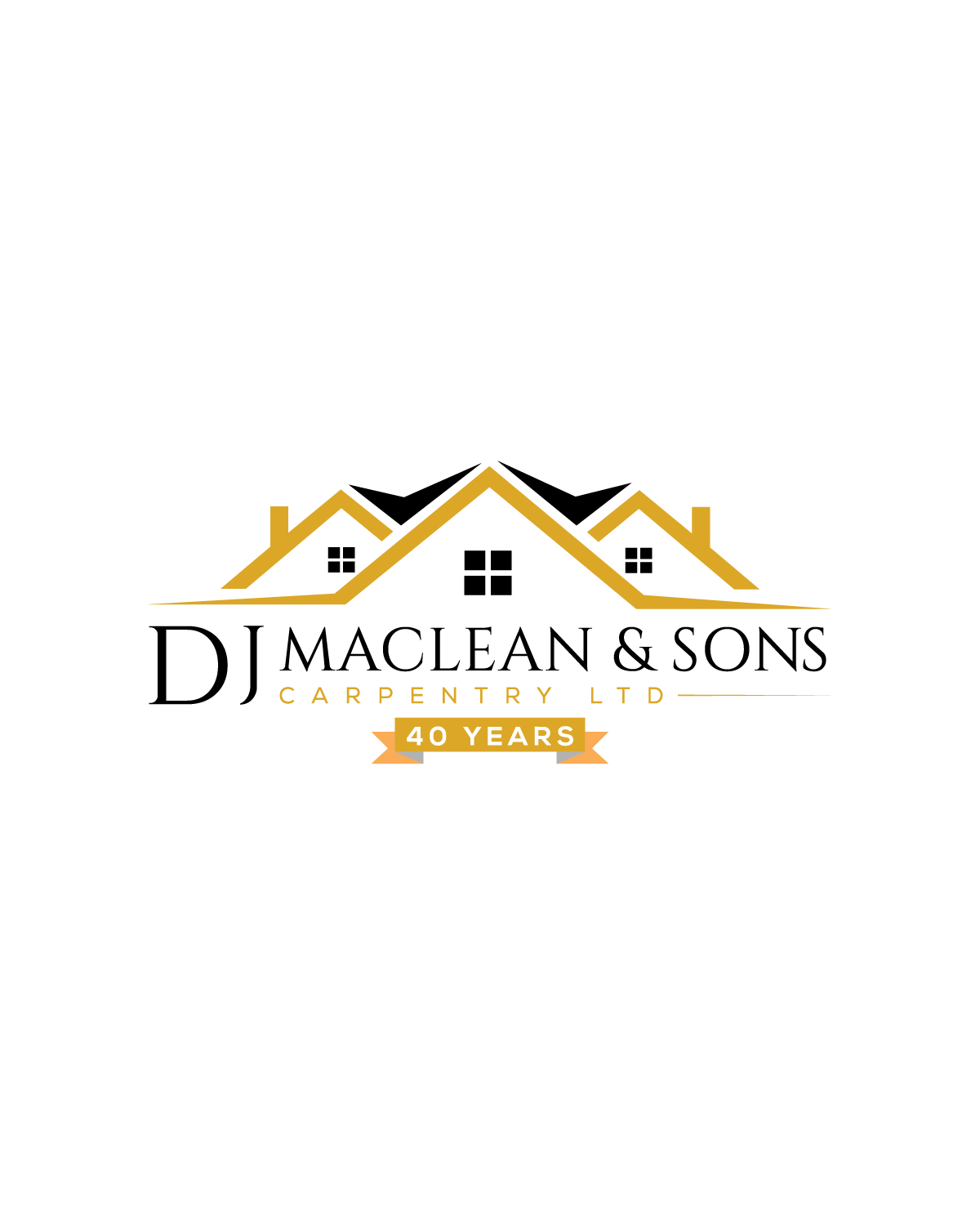Logo Design by LogoArtisan for D.J MacLean & Sons Carpentry Ltd. | Design #37154959