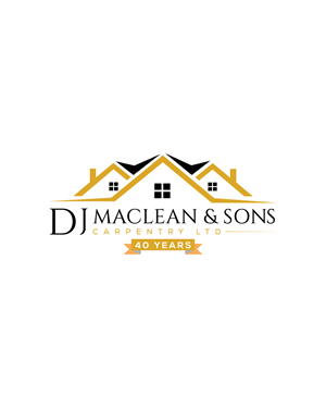 Logo Design by LogoArtisan for D.J MacLean & Sons Carpentry Ltd. | Design: #37154959