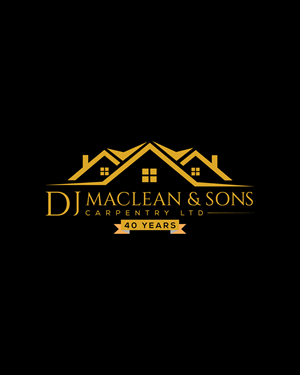 Logo Design by LogoArtisan for D.J MacLean & Sons Carpentry Ltd. | Design: #37155519
