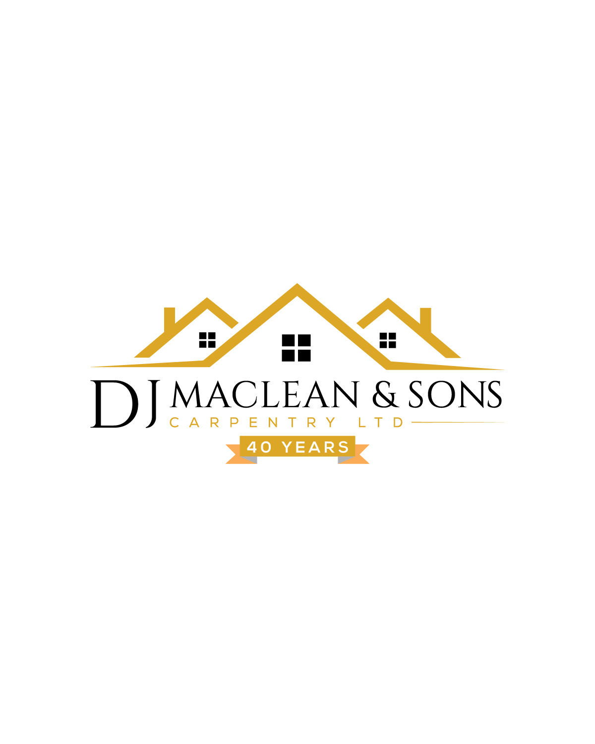 Logo Design by LogoArtisan for D.J MacLean & Sons Carpentry Ltd. | Design #37155524