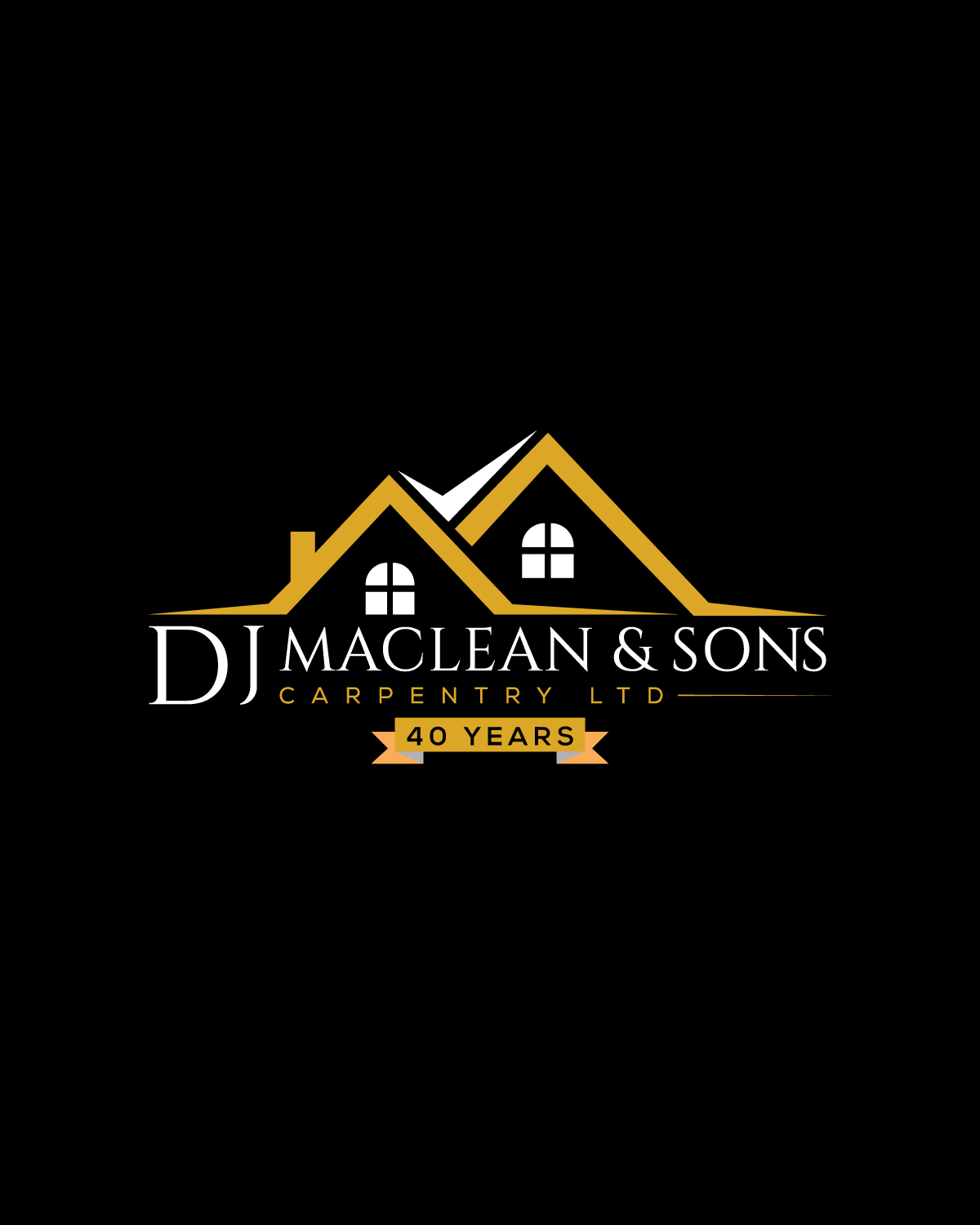 Logo Design by LogoArtisan for D.J MacLean & Sons Carpentry Ltd. | Design #37156971