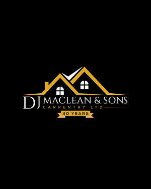 Logo Design by LogoArtisan for D.J MacLean & Sons Carpentry Ltd. | Design: #37156971